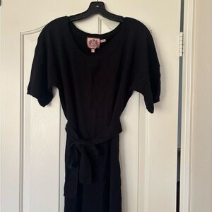 Juicy Couture Black Dress with belt